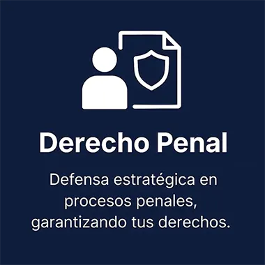 asesoria en derecho penal